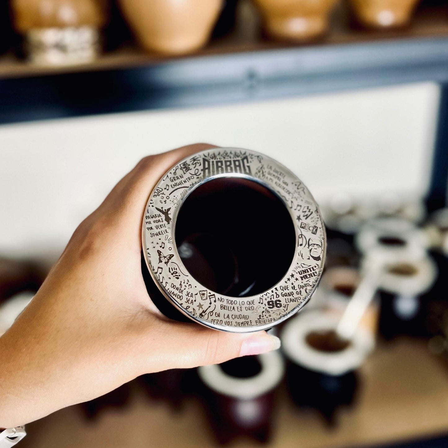 Mate camionero temático AIRBAG