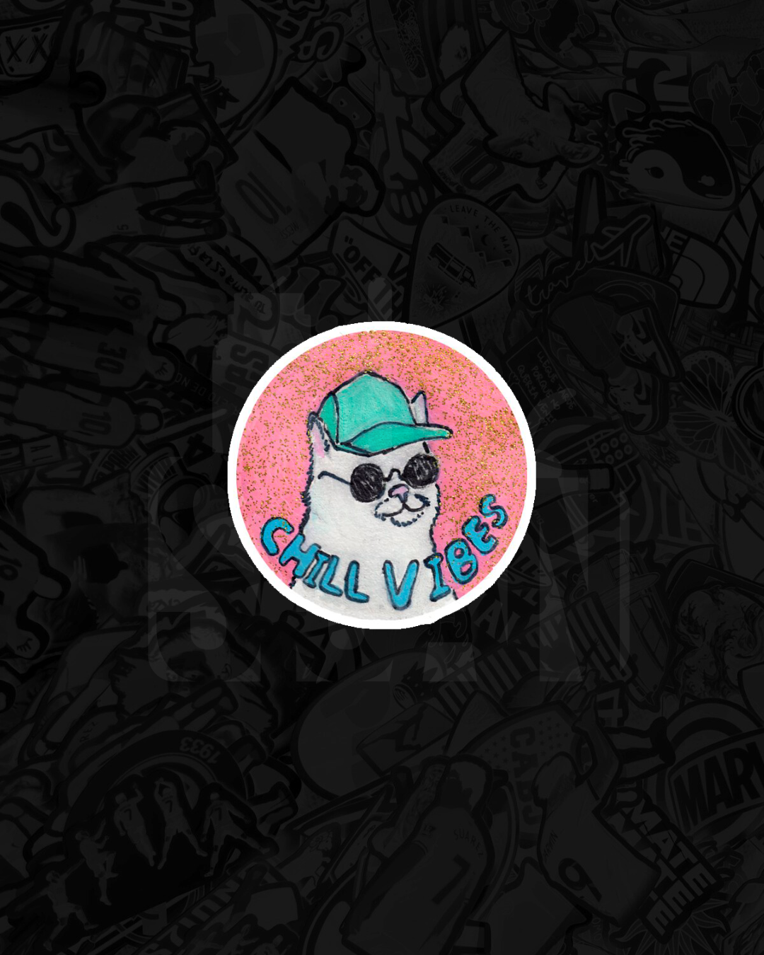 Stickers Chill Vibes
