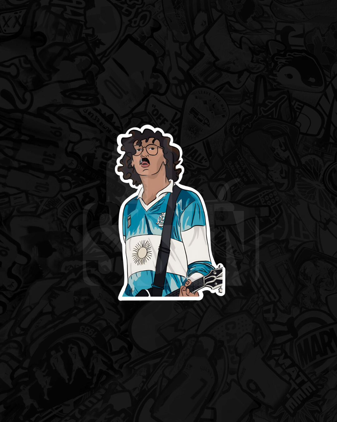 Stickers Rock argentino