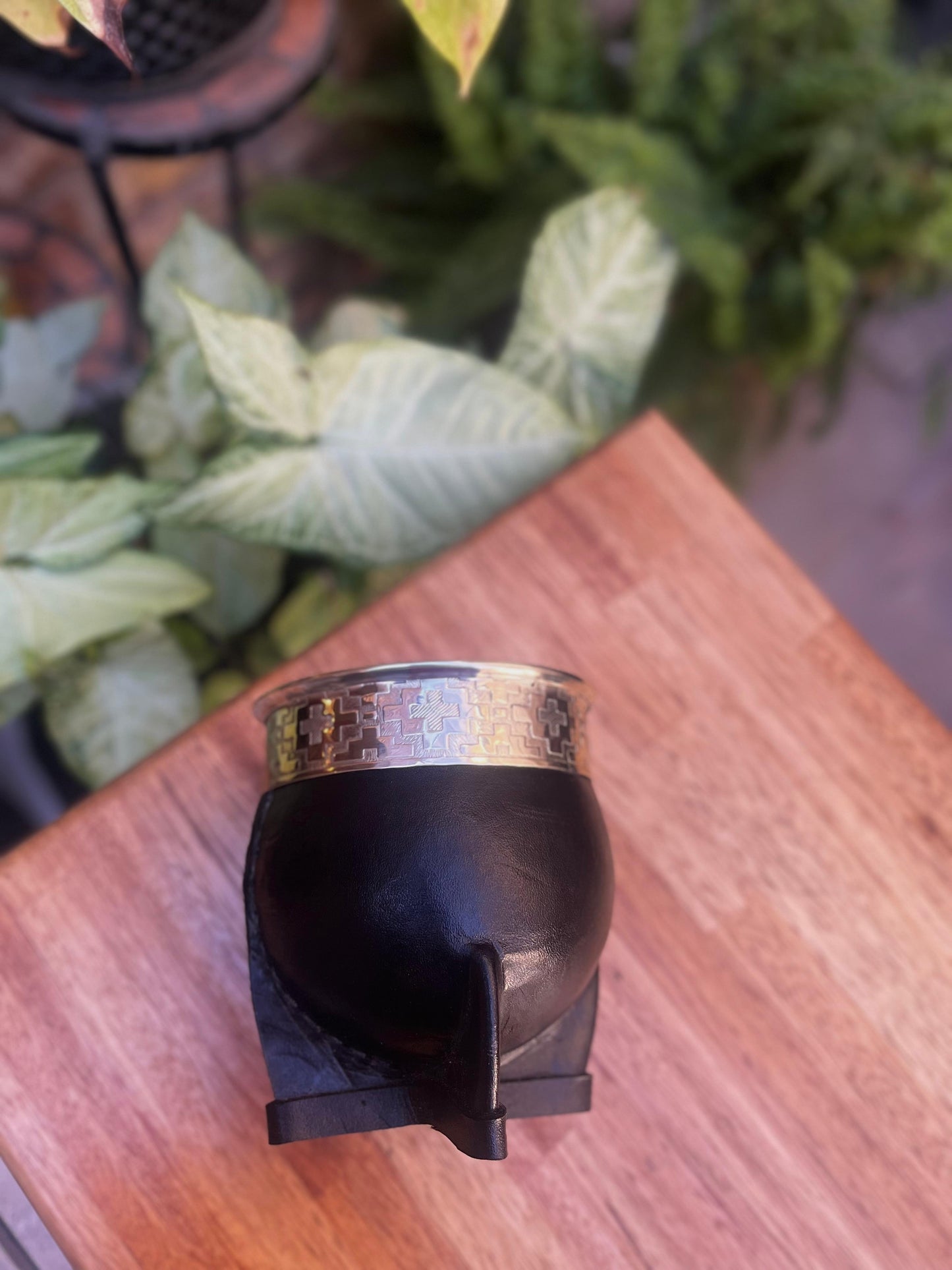Mate Imperial forrado virola de alpaca