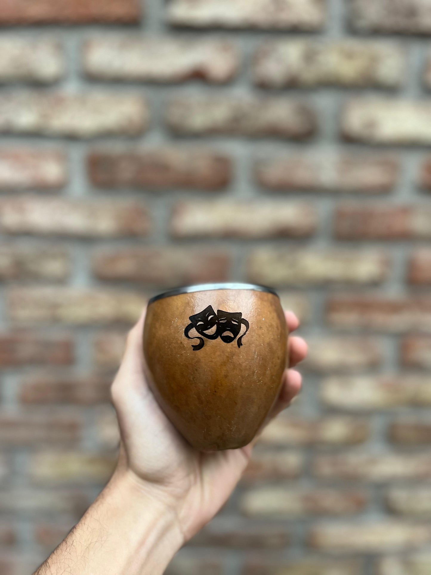 Mate boquilla chata