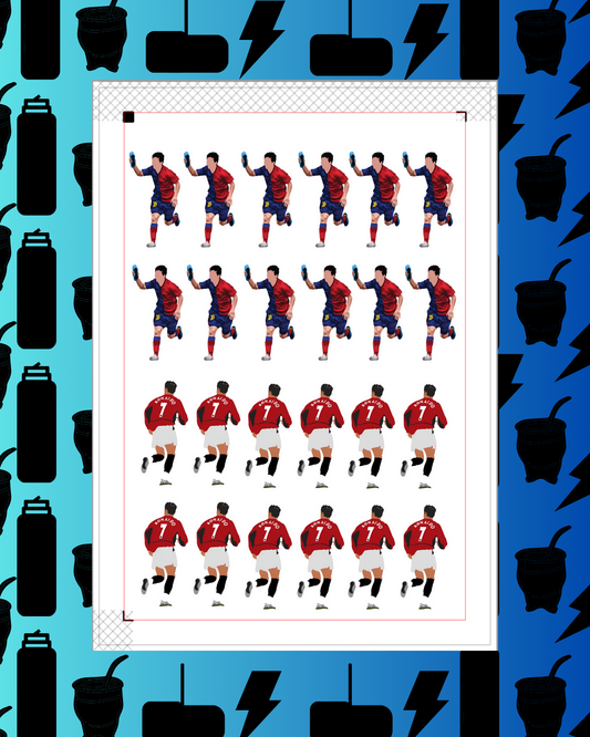 Plancha A4 de stickers Personalizada