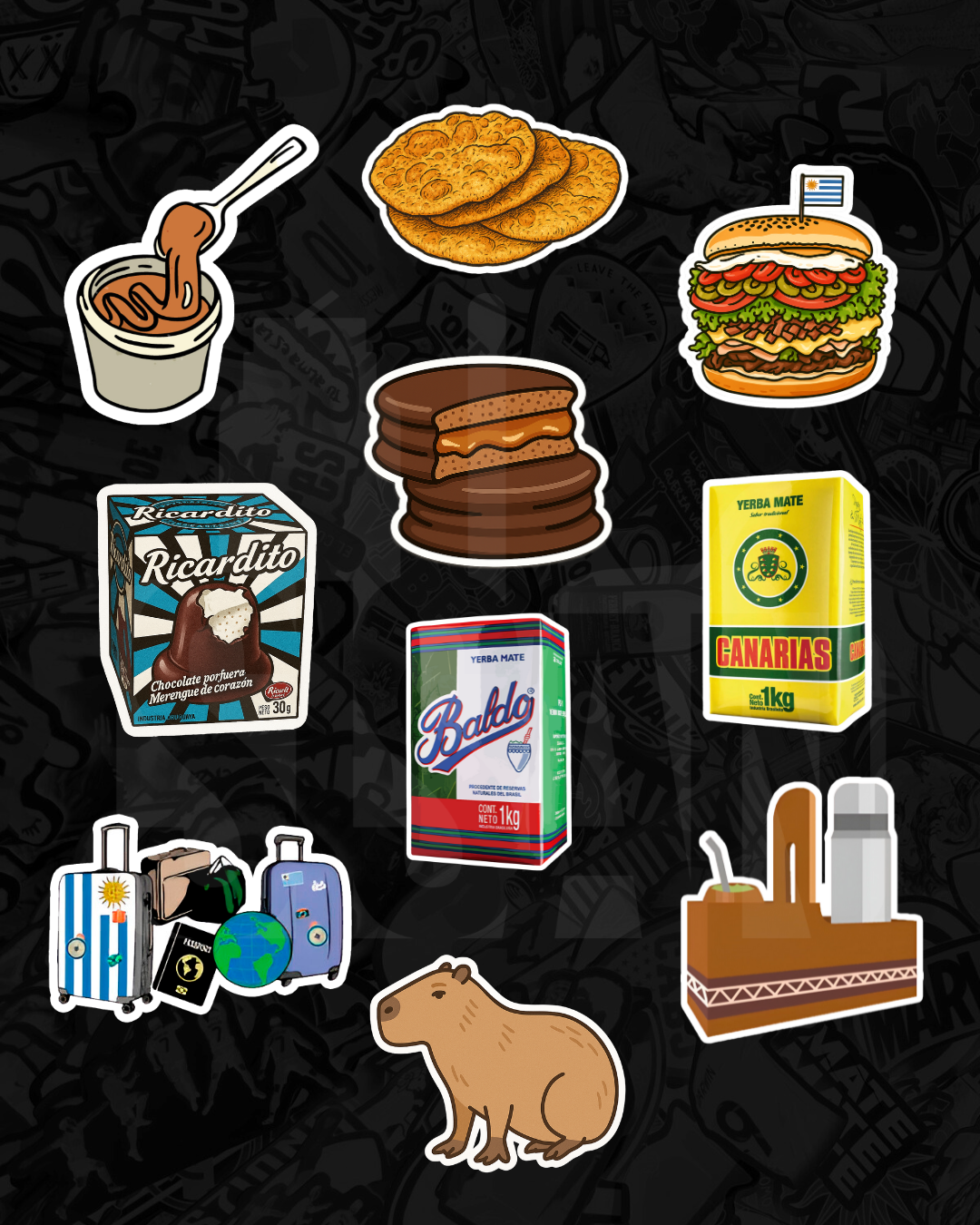Stickers Uruguay