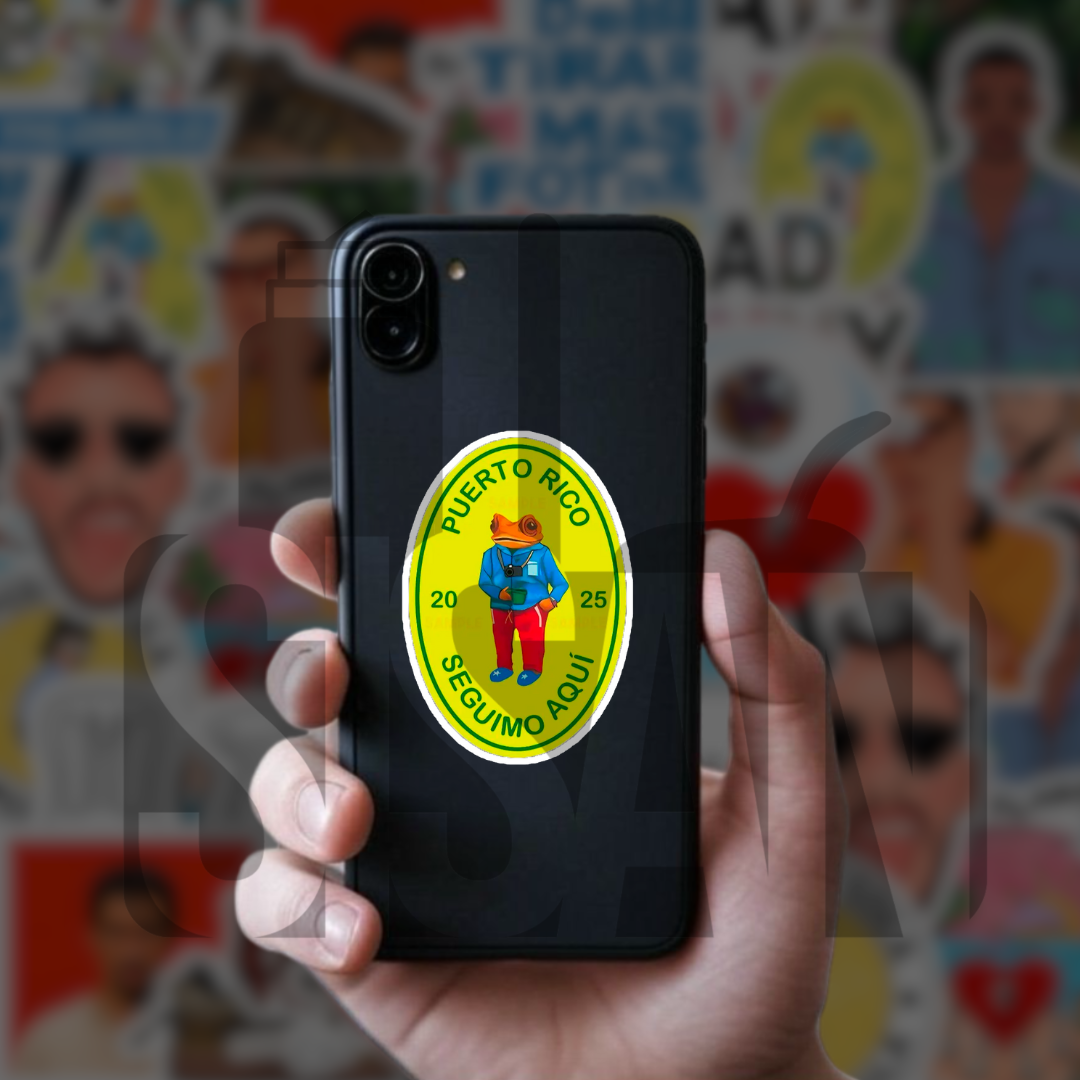 Stickers DTMF Bad Bunny