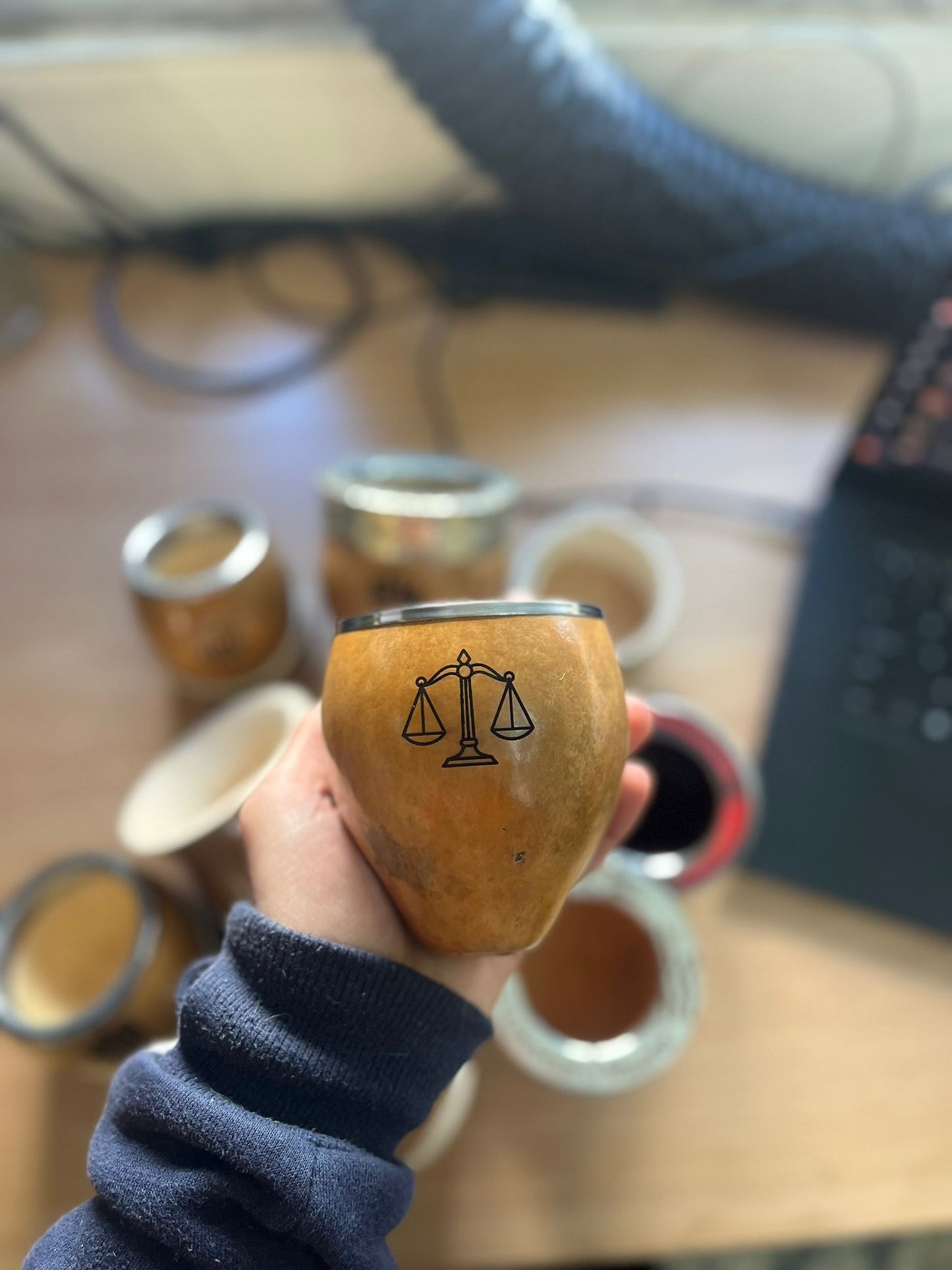 Mate boquilla chata