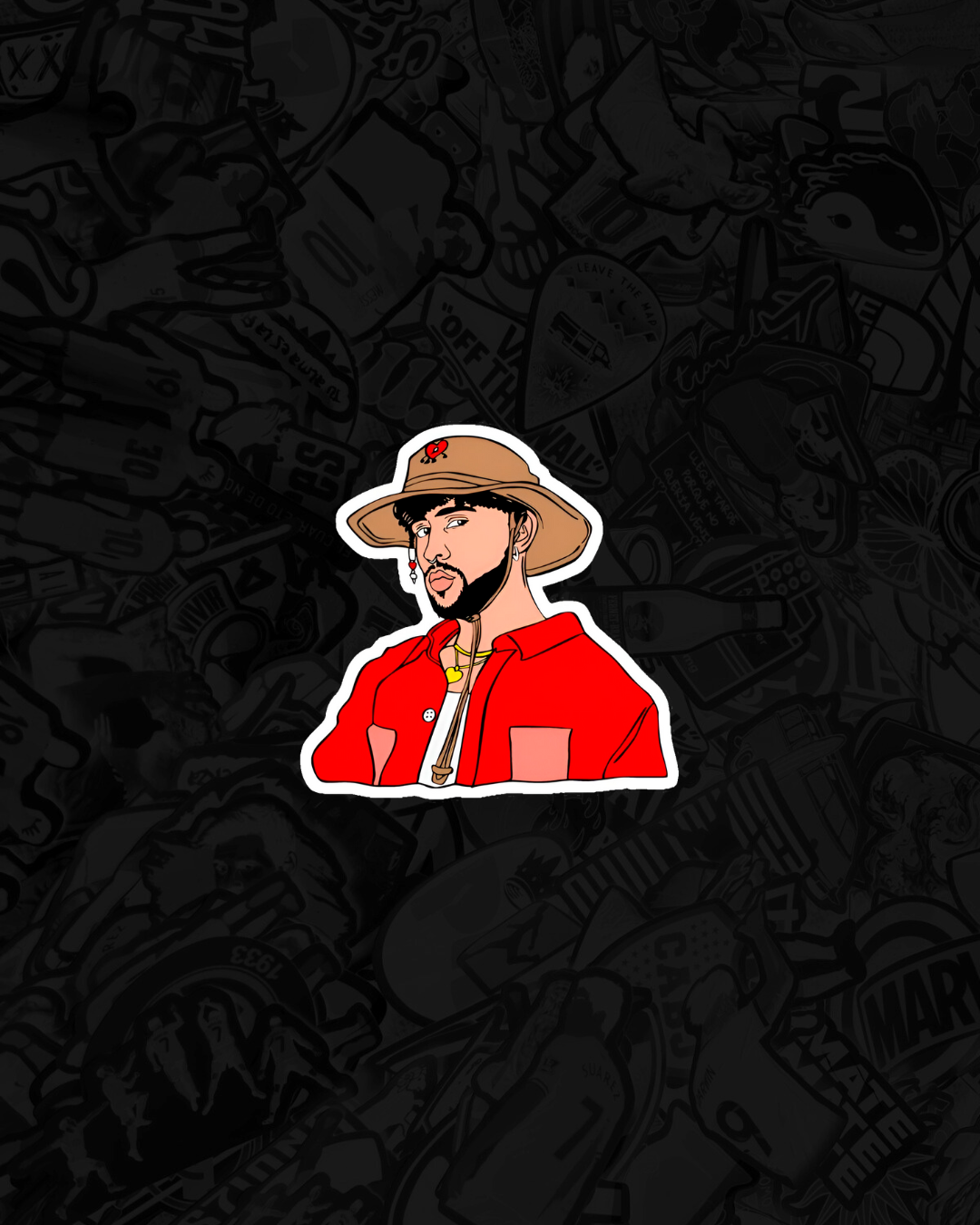 Stickers Bad Bunny