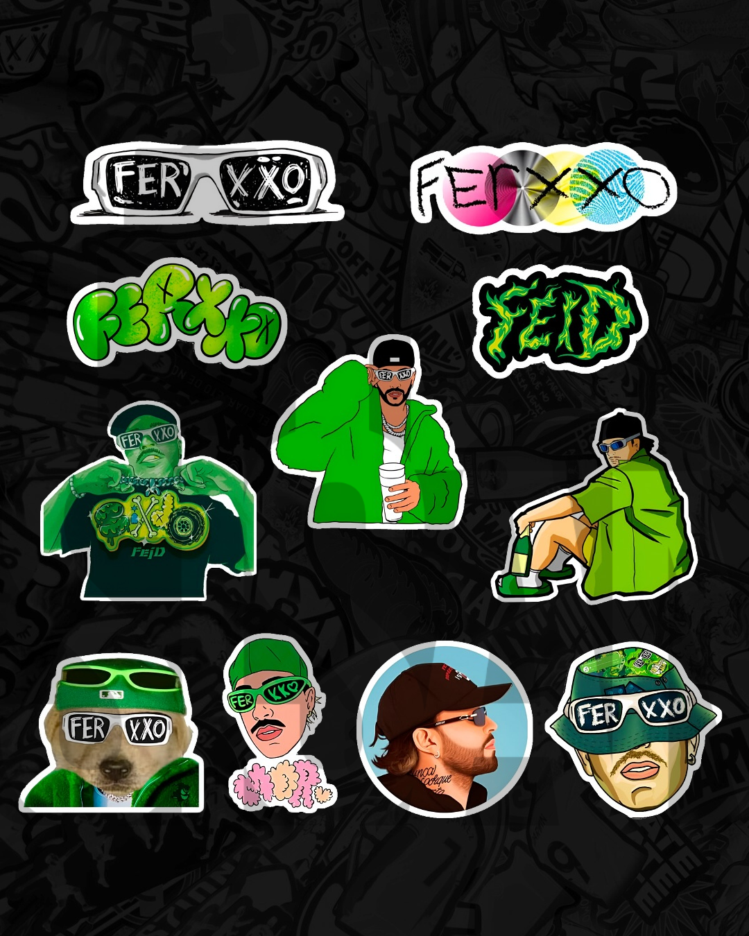 Stickers Feid