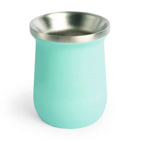 Mate acero inoxidable grabado láser personalizado