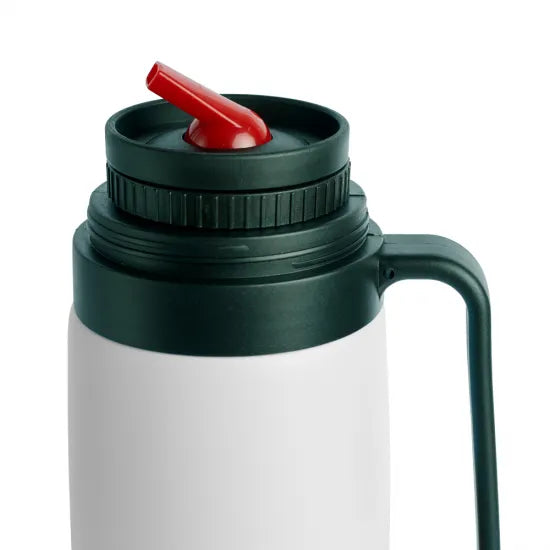 Termo doble pared acero inoxidable 1L grabado láser personalizado