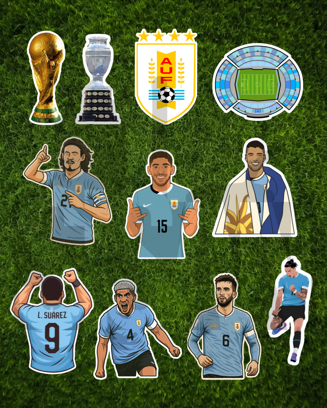 Stickers Selección