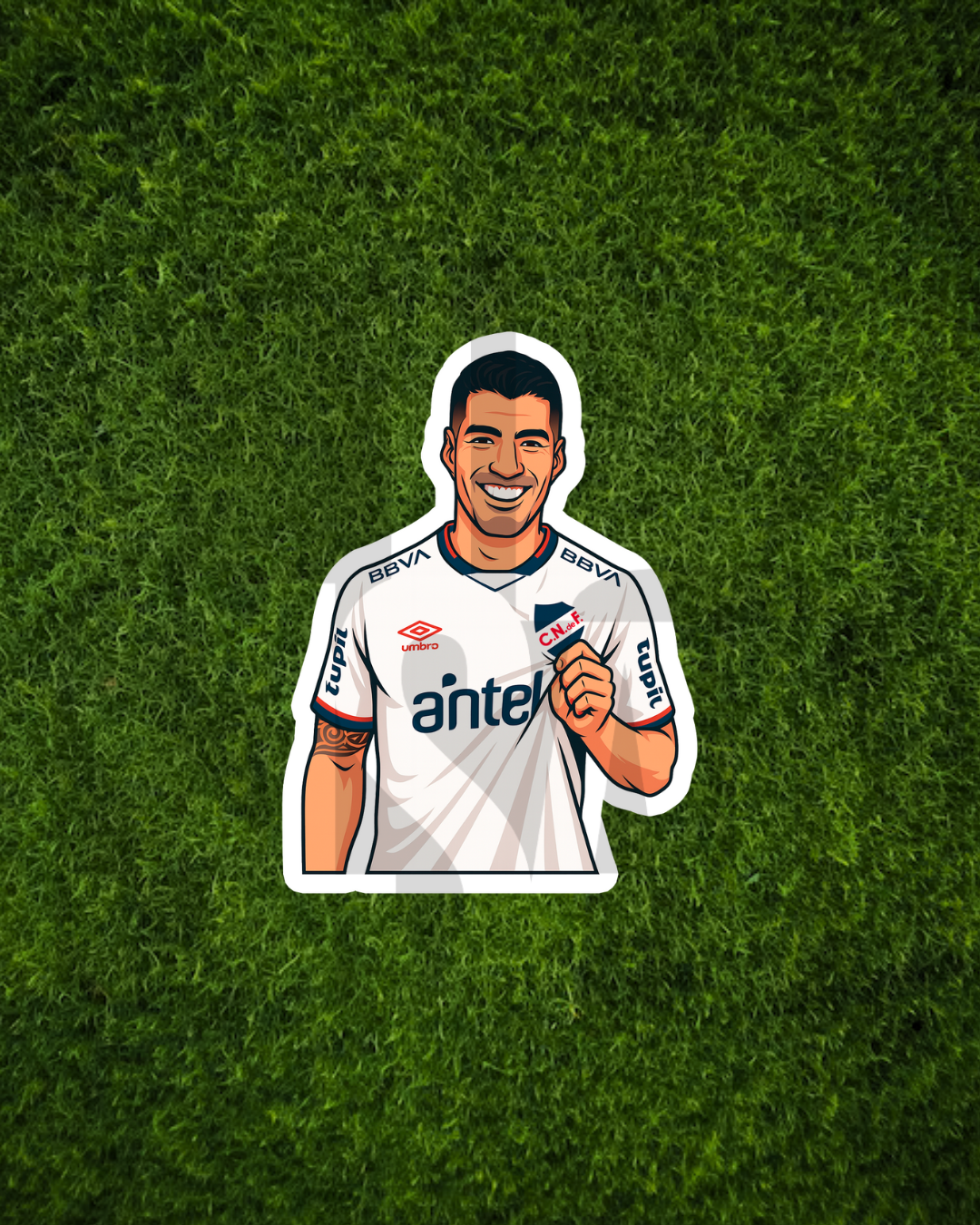 Stickers Luis Suarez CNdeF