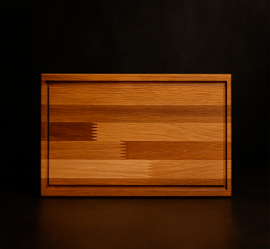Tabla de picar personalizada -Madera FINGER 45x25 cm.