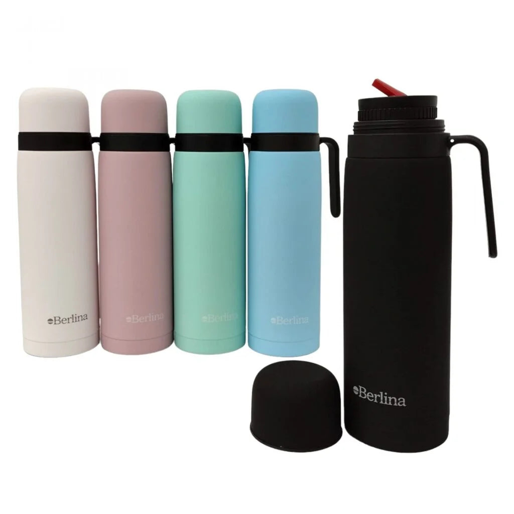 Set Berlina Mate con tapa + Termo 1 Litro