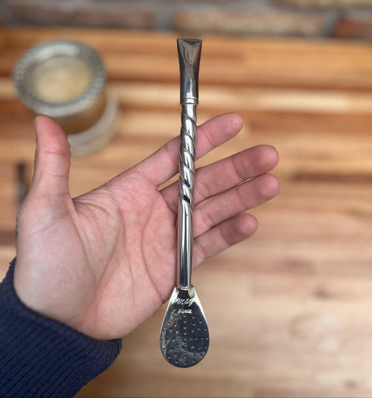 Bombillon alpaca con diseño