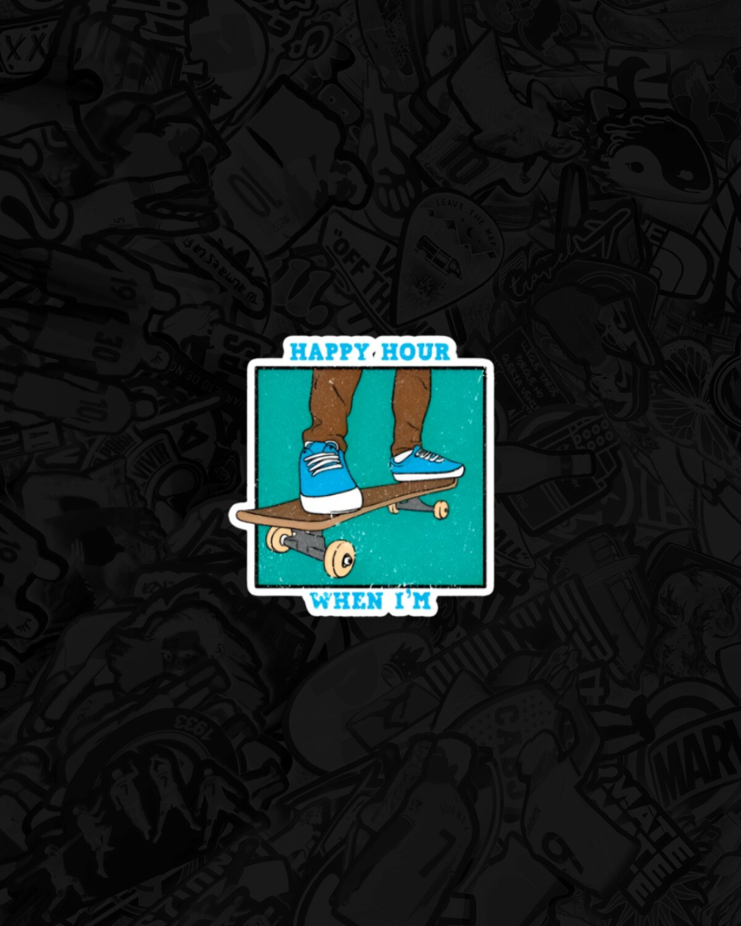 Stickers Skate vibes