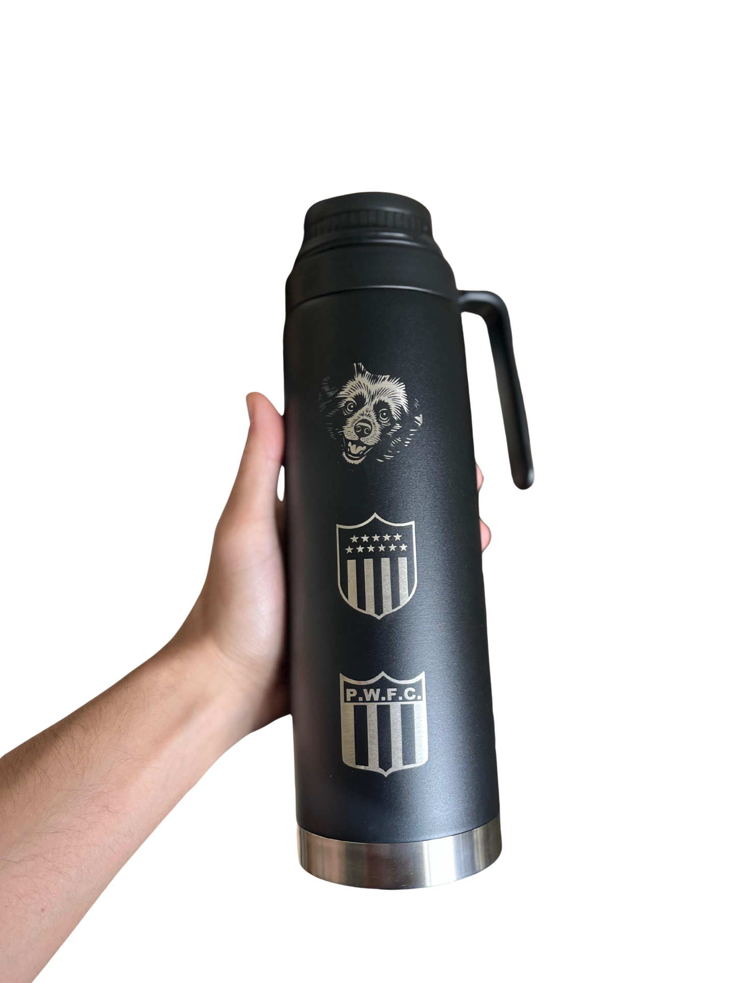 Termo media manija 1L grabado láser personalizado