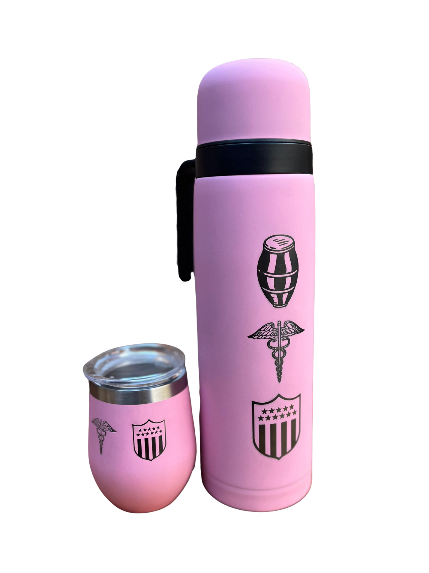 Set Berlina Mate con tapa + Termo 1 Litro