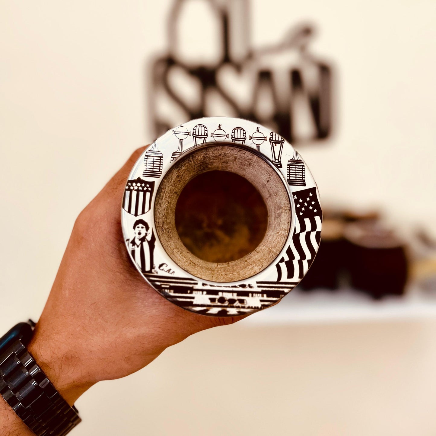 Mate camionero Diseño Premium - Peñarol