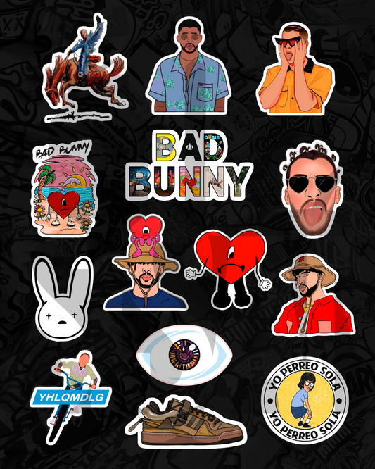 Stickers Bad Bunny