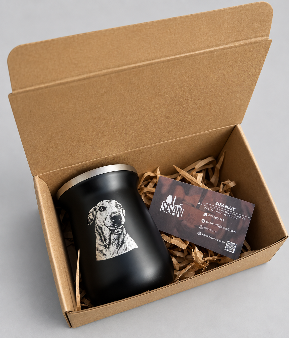 Mate acero inoxidable personalizado