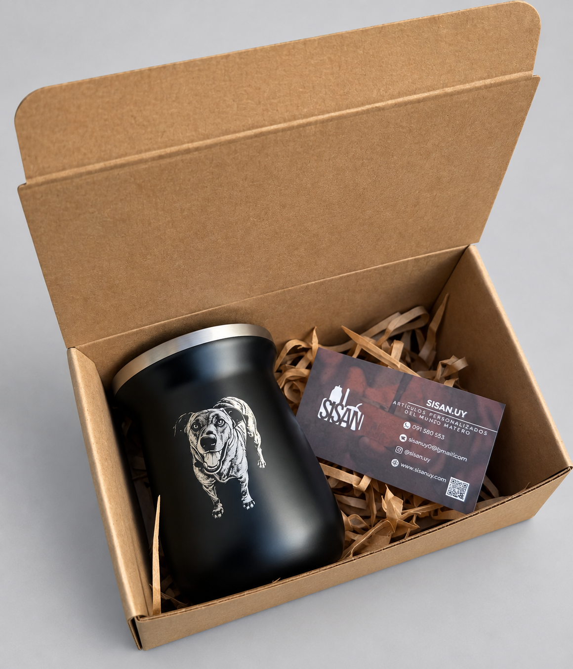 Mate acero inoxidable personalizado