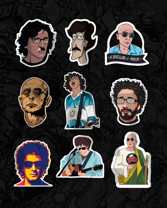 Stickers Rock argentino