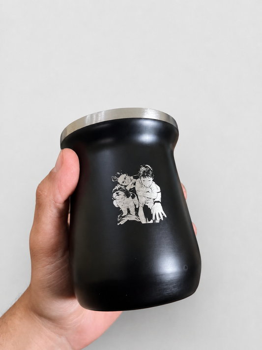 Mate acero inoxidable personalizado