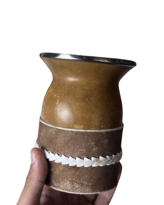 Mate de vuelo con virola + posamate con costura