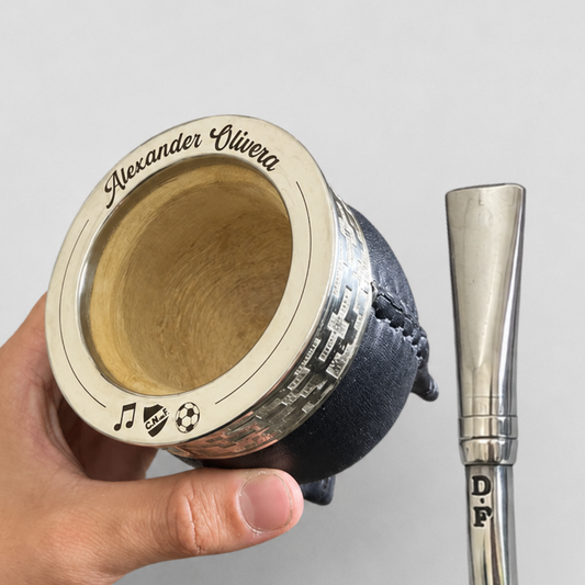 Mate Imperial + Bombillón acero inoxidable Personalizados