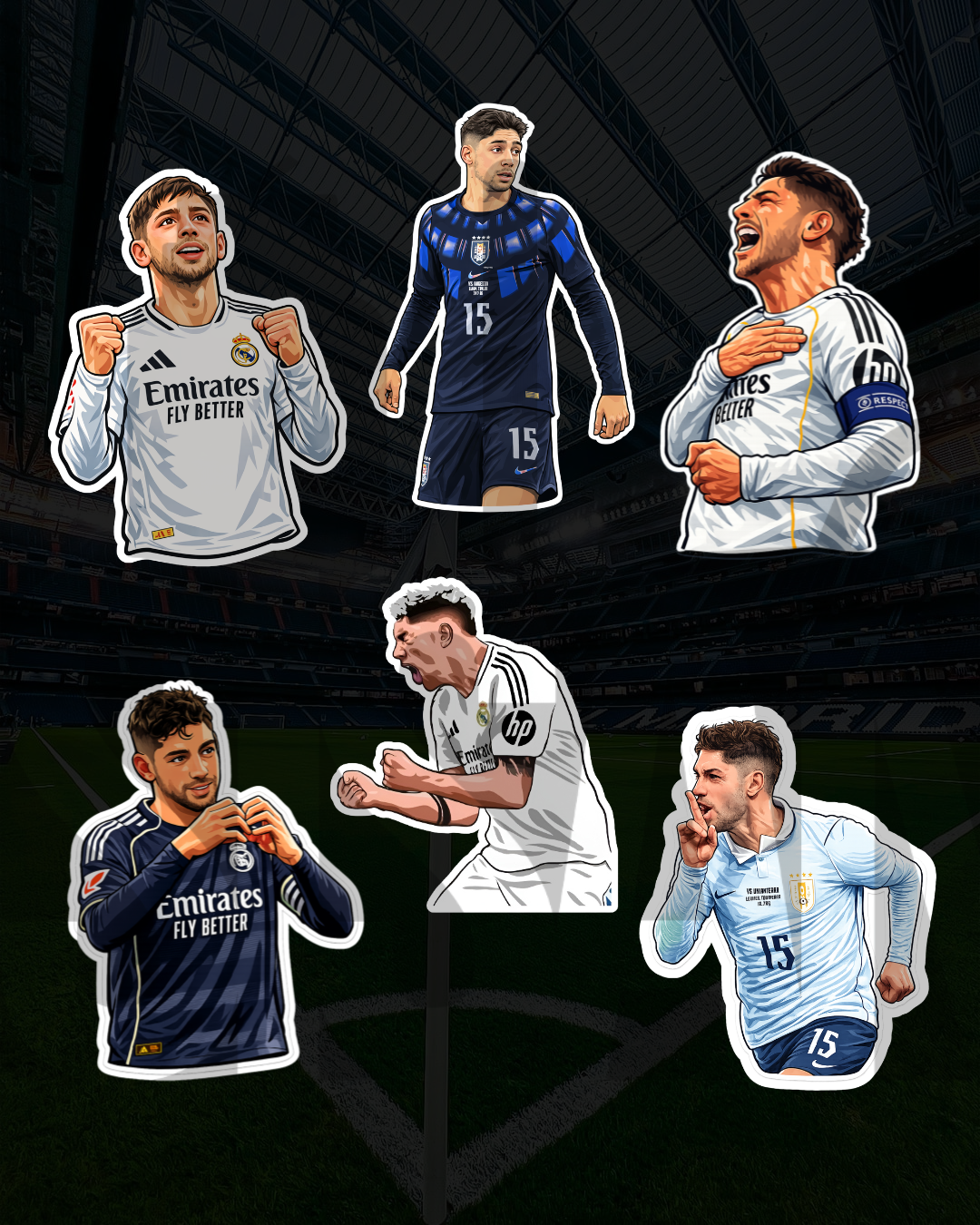 Stickers Fede Valverde