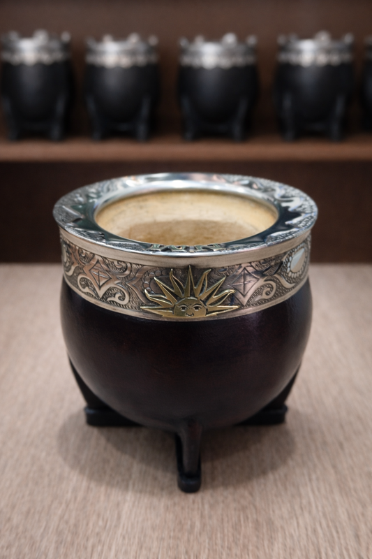 Mate Imperial personalizado - apliques y virola cincelada