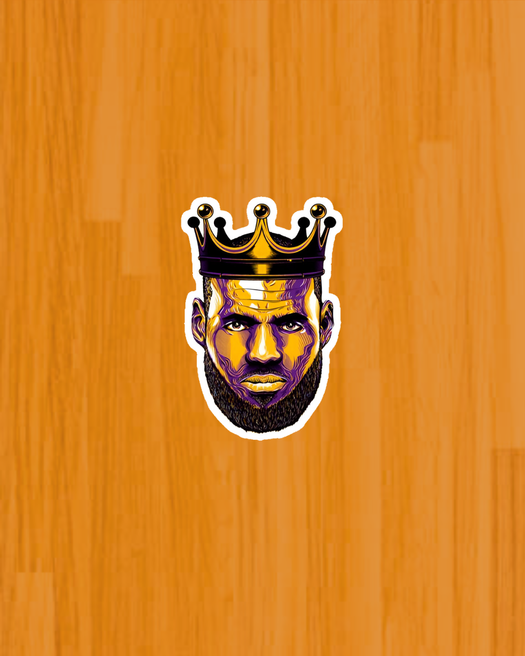 Stickers Lebron x Jordan