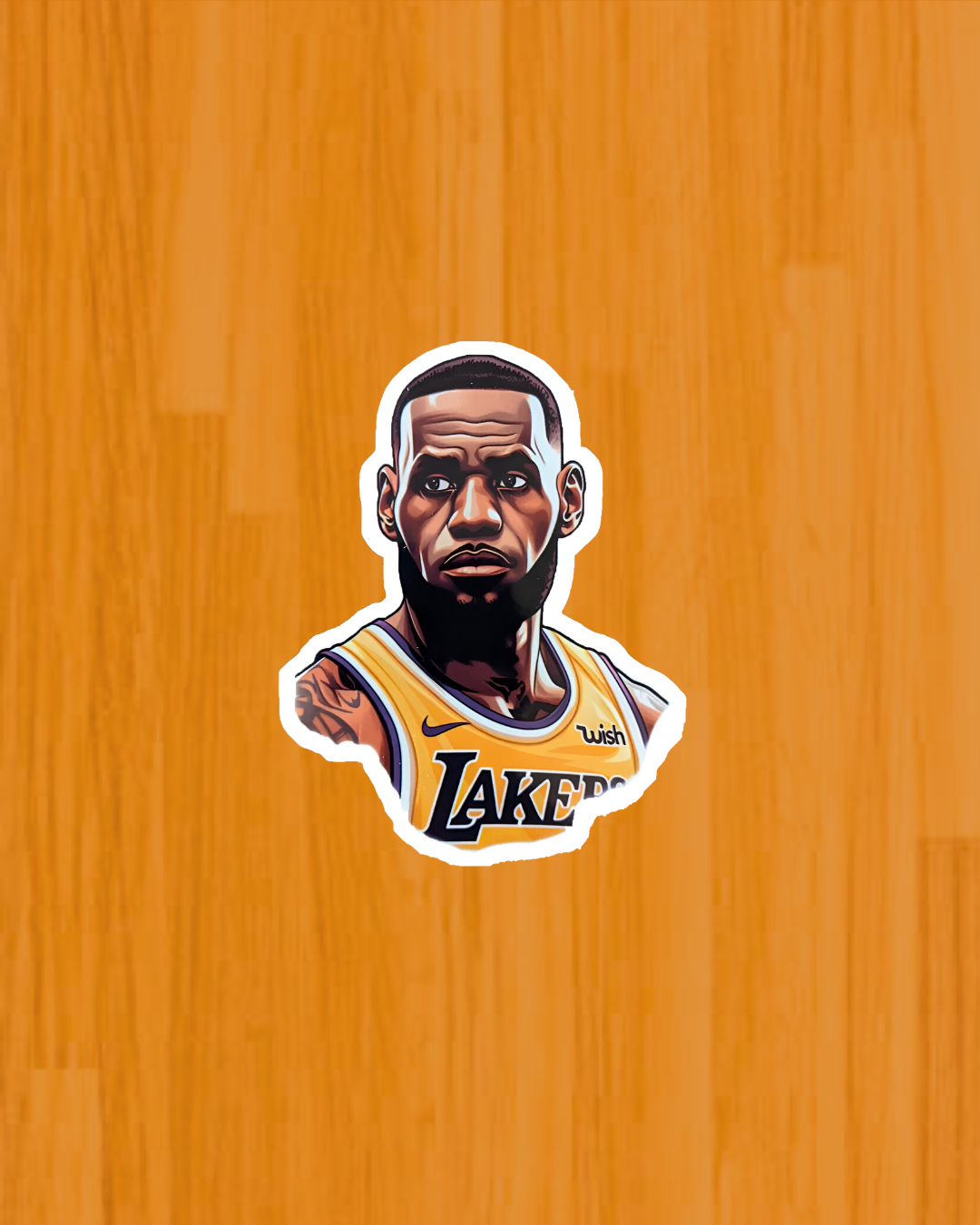 Stickers Lebron x Jordan