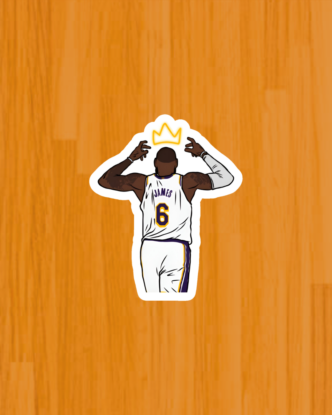 Stickers Lebron x Jordan