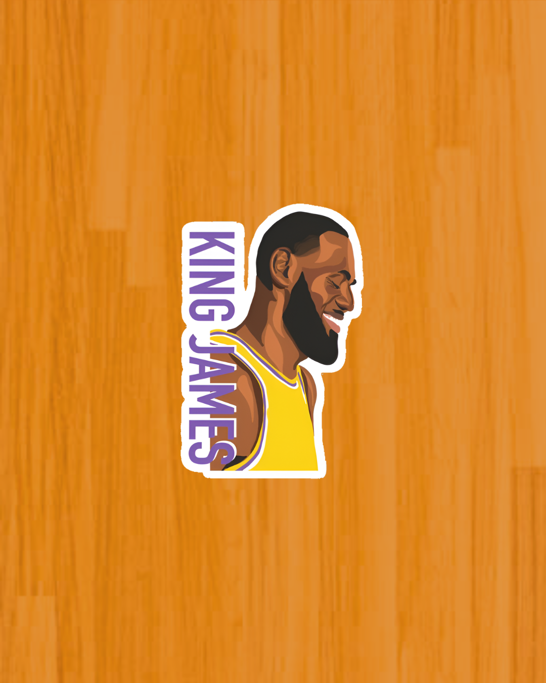 Stickers Lebron x Jordan