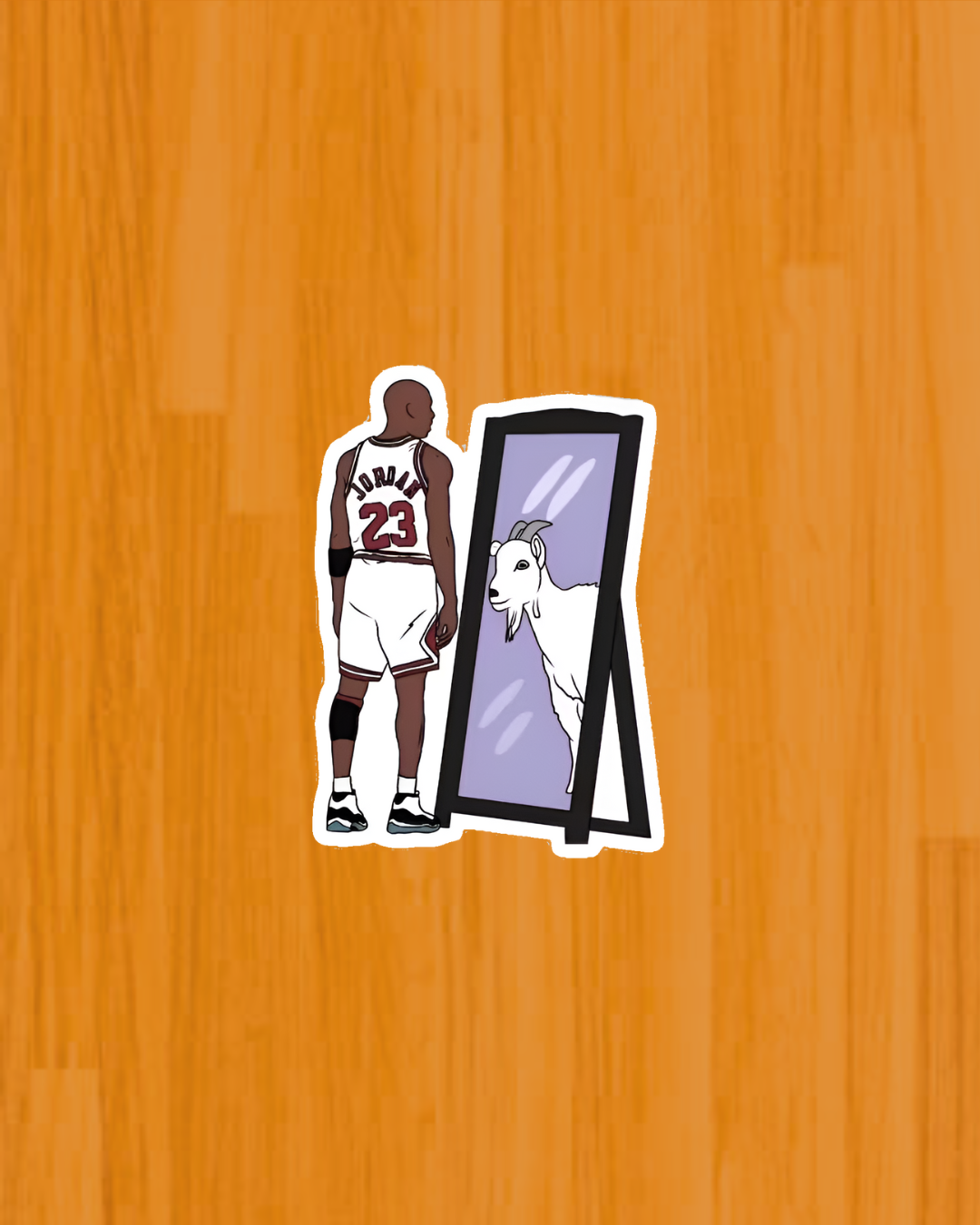 Stickers Lebron x Jordan