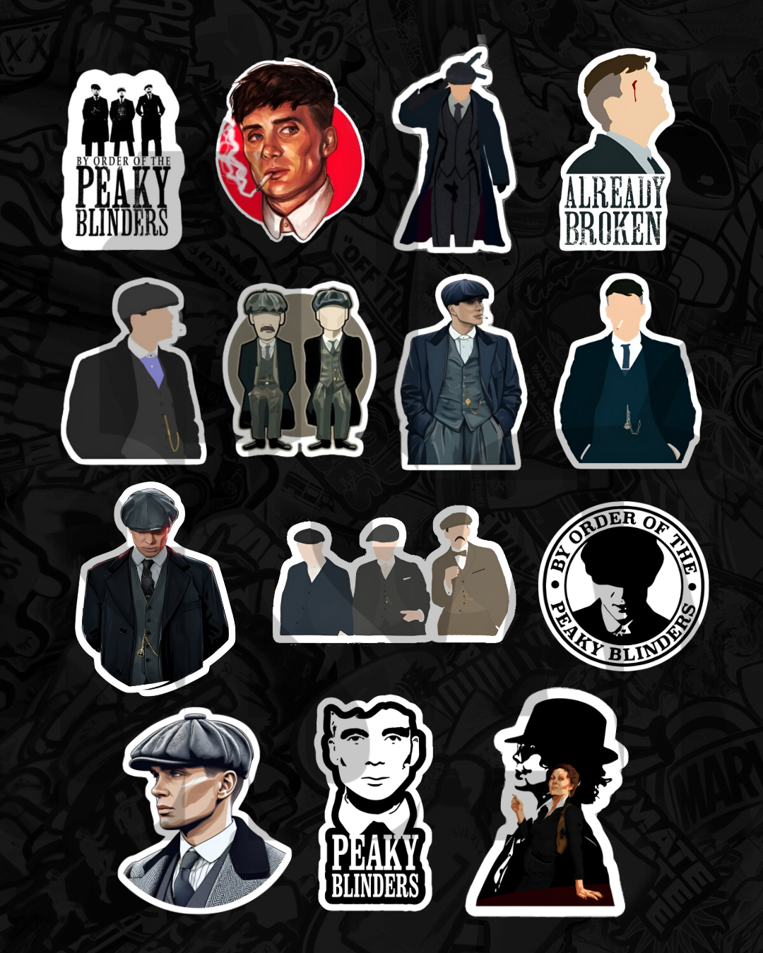 Stickers Peaky Blinders