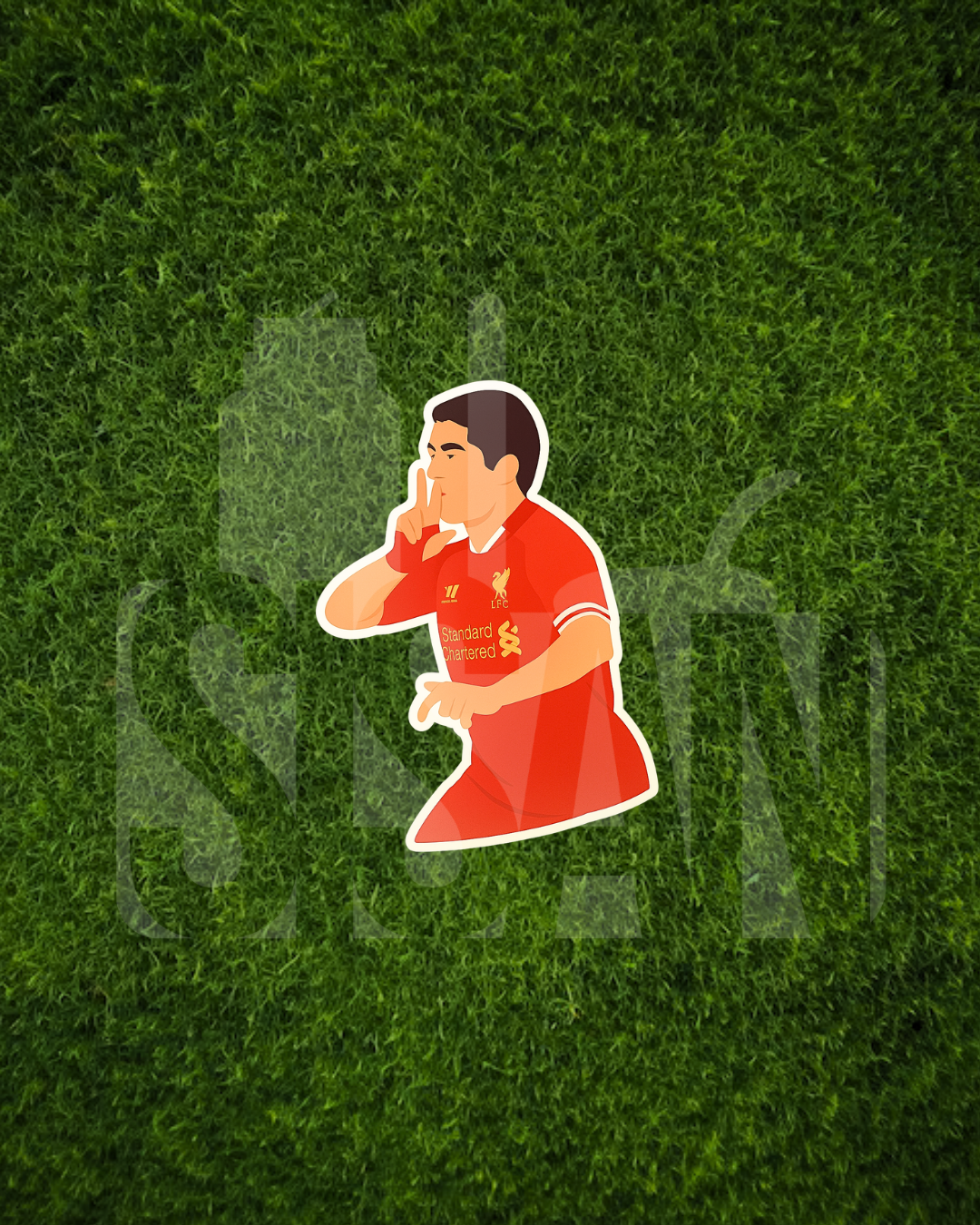 Stickers Suárez