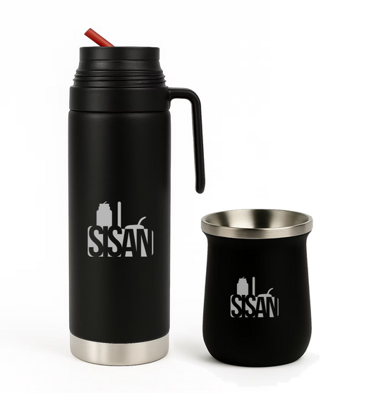 Set Termo y Mate Acero Inoxidable personalizados