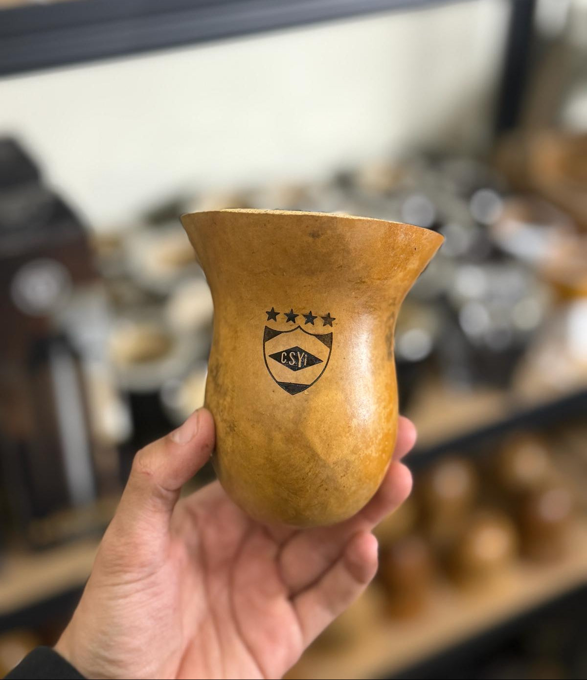 Mate criollo pulido