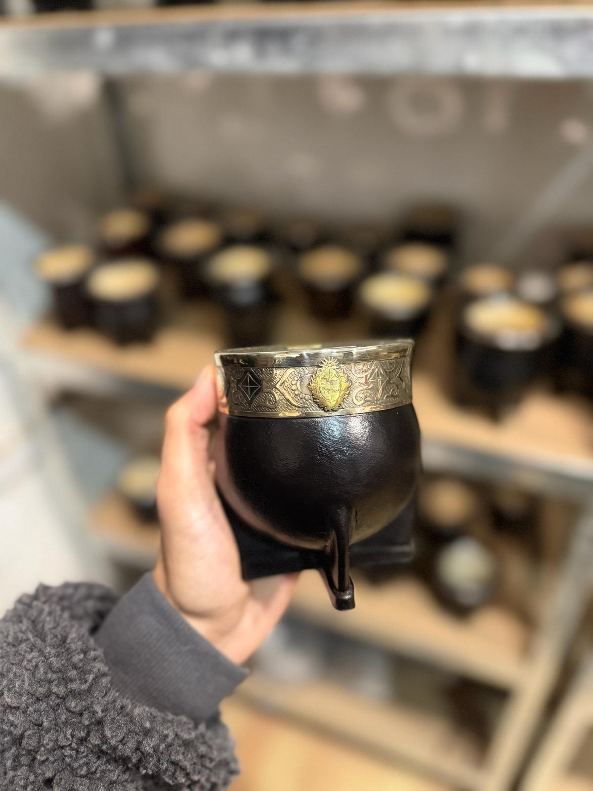 Mate Imperial personalizado - apliques y virola cincelada