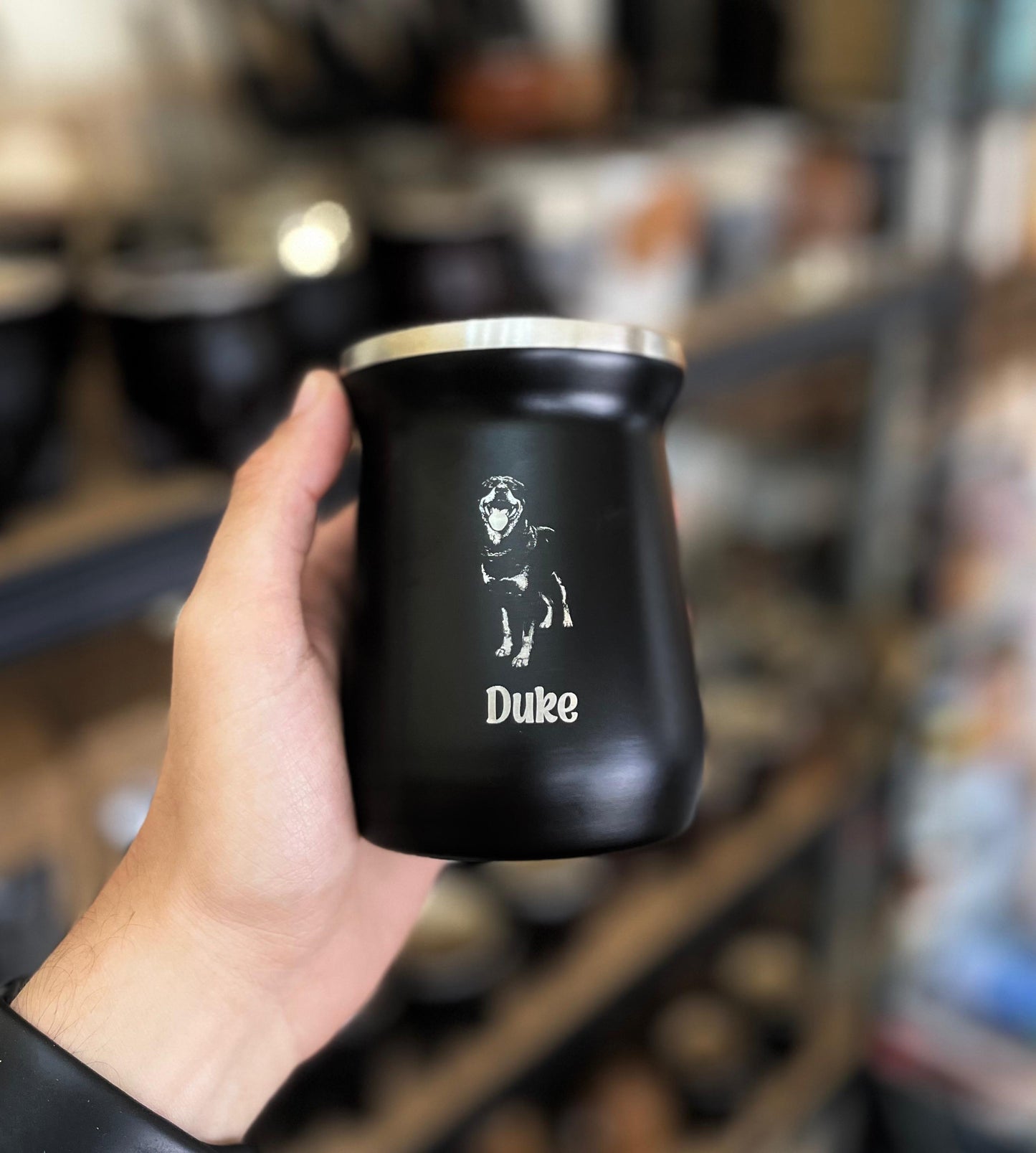 Mate acero inoxidable personalizado