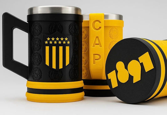 Jarra texturizada de Peñarol 500 Ml