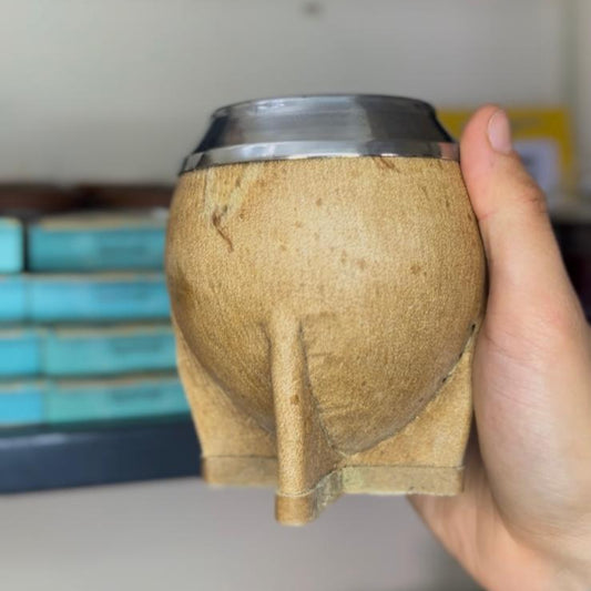 Mate torpedo cuero crudo