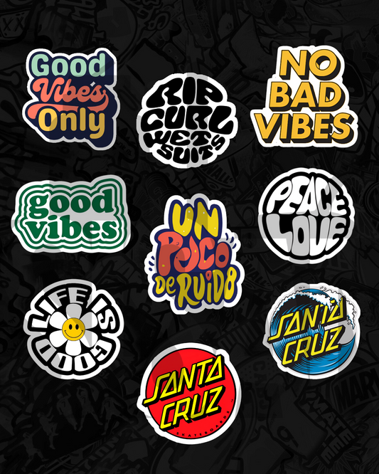Stickers Good Vibes