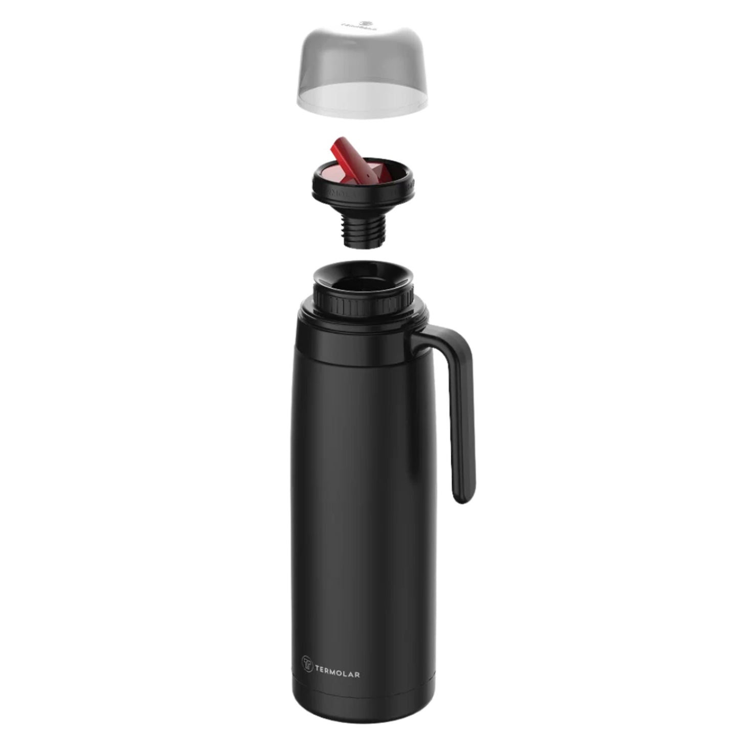 Termo de Acero Inox 1 Lt R-Evolution Negro Termolar